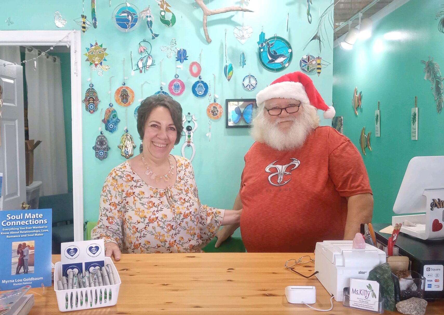 Kitty and David Cracchiolo own Spirit Speaks at 411 West Dearborn St.